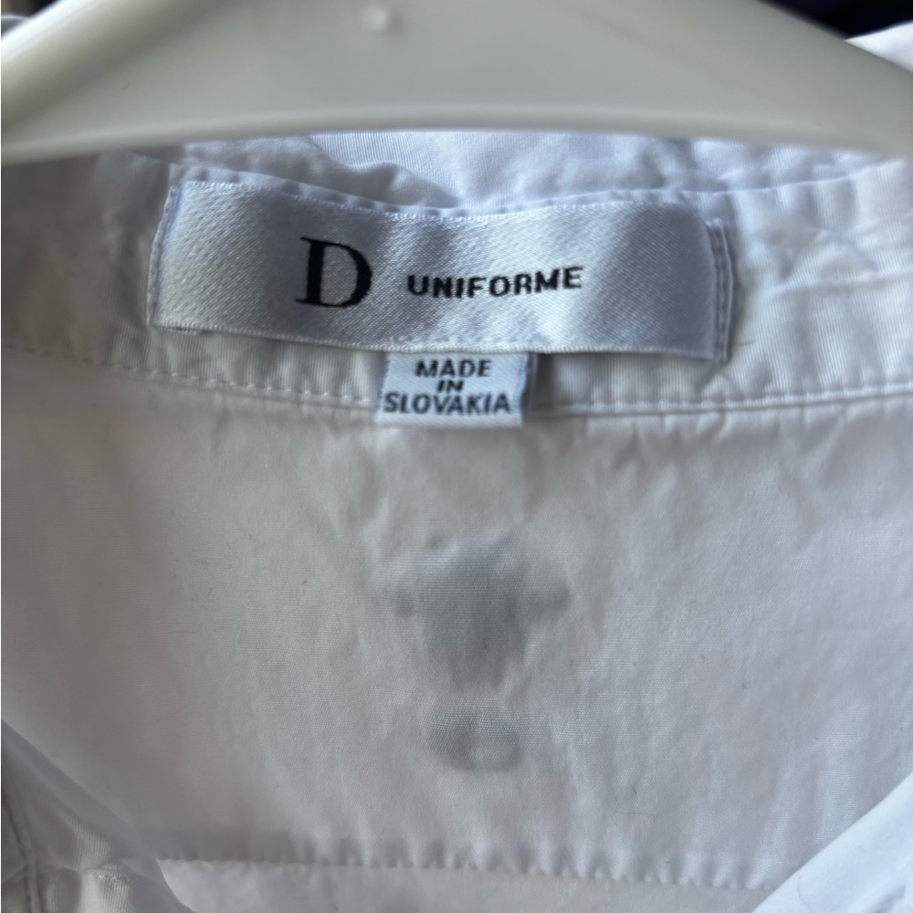 Dior Uniforme White Button Down Shirt - Picture 2 of 7